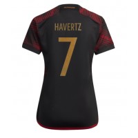 Tyskland Kai Havertz #7 Fotballklær Bortedrakt Dame VM 2022 Kortermet